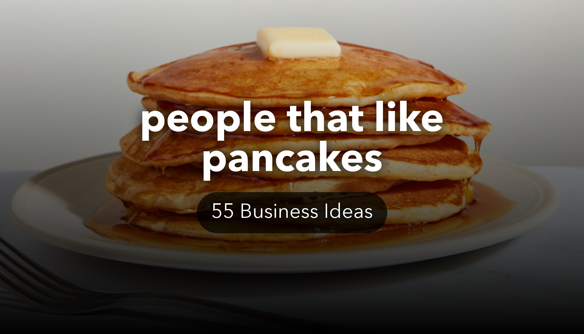 pancake company business plan